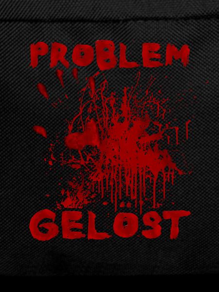Problem solved - Funny Halloween saying