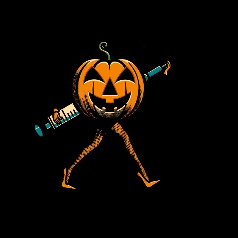 Funny pumpkin nurse geriatric nurse