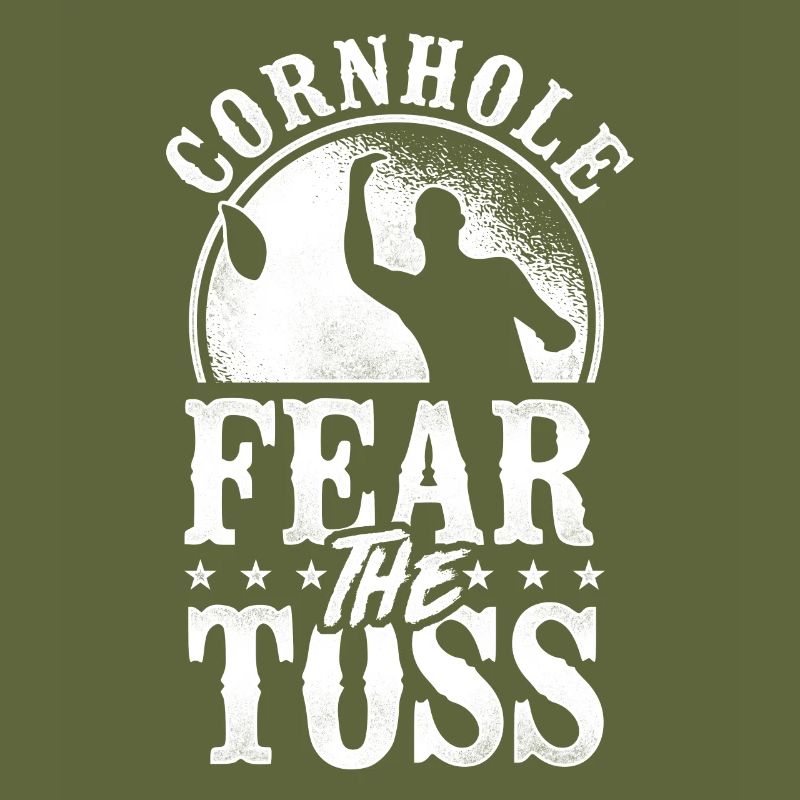Joueur de sac de haricots de l’équipe Cornhole