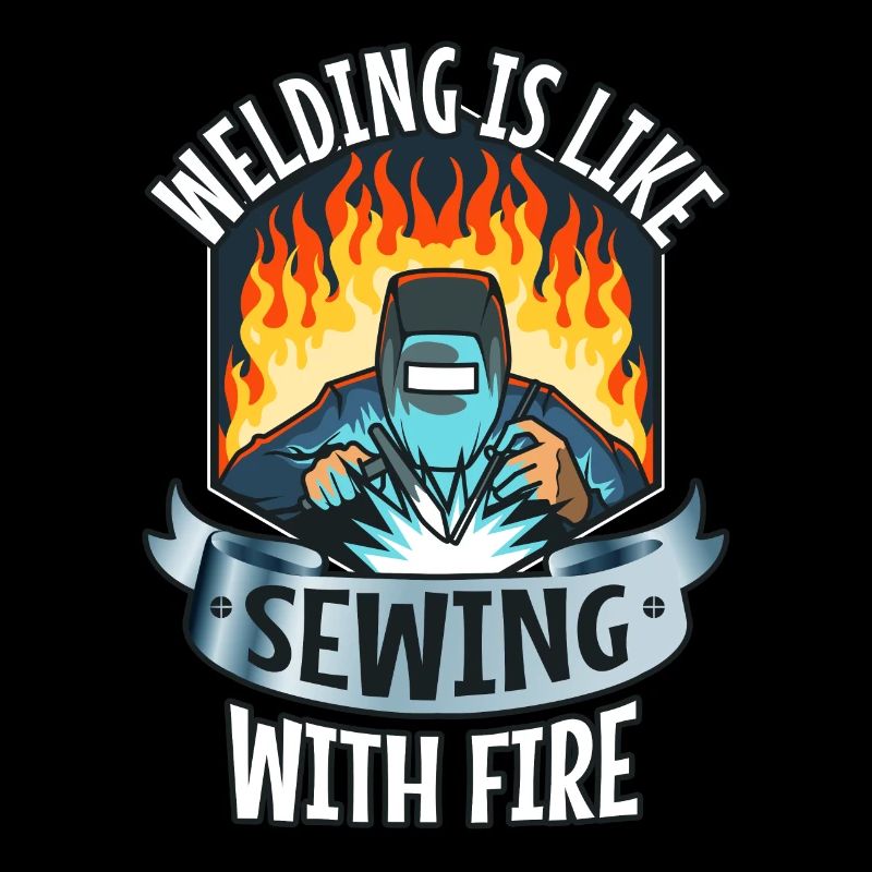 Welding is like sewing with fire