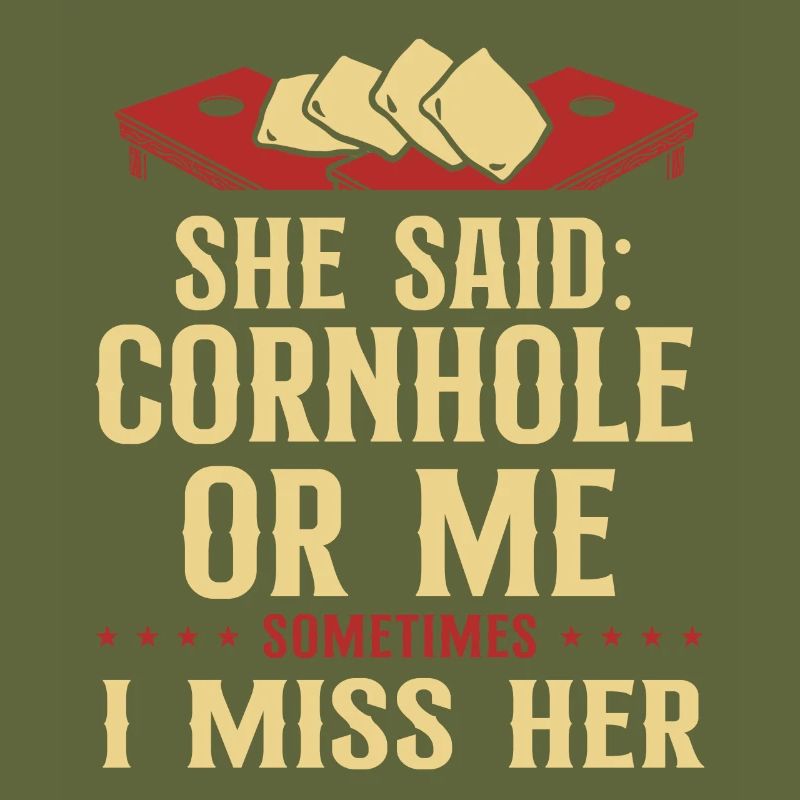 Cornhole Team Bean Bag Player