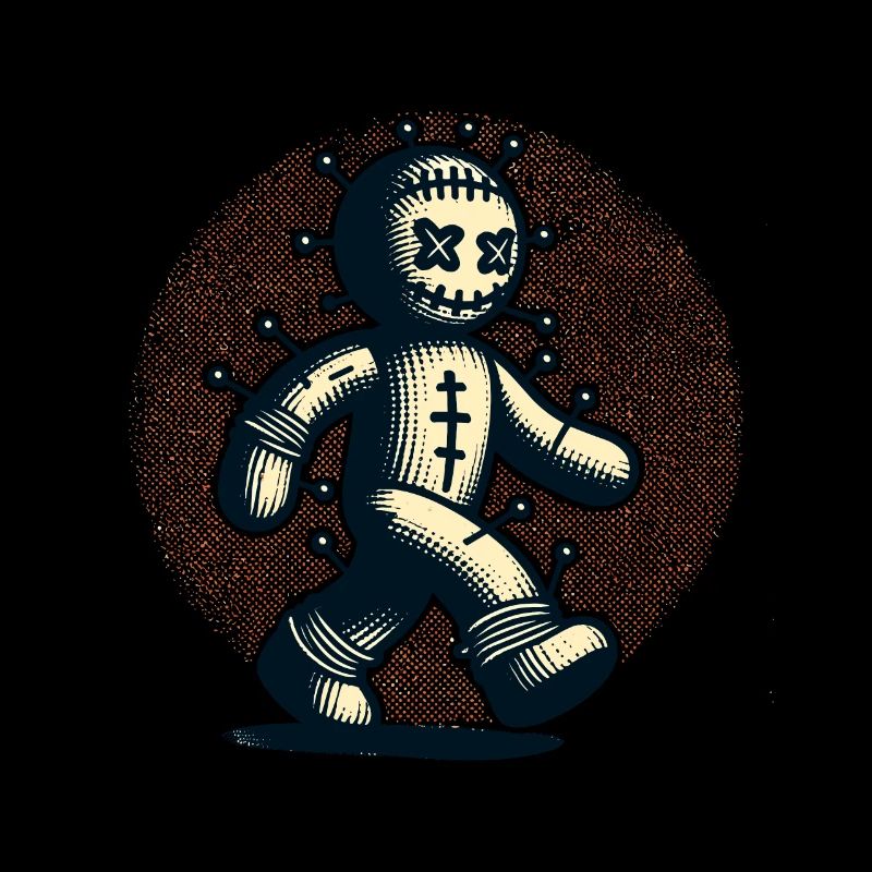 Scary Voodoo Doll Halloween Costume
