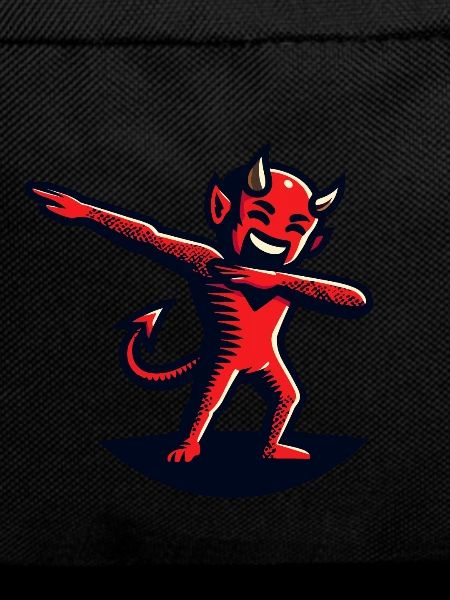 Dabbing Devil Funny Dabbing Design