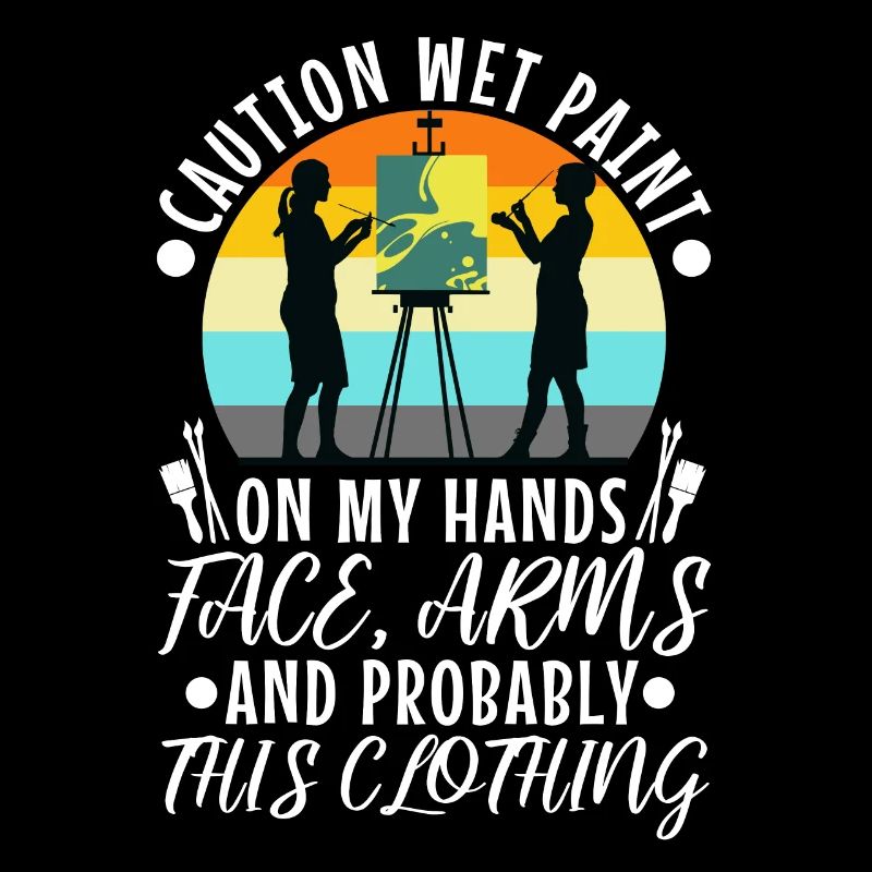 Wet paint