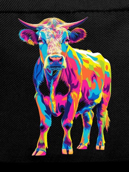 Hereford Cattle Breeder Popart