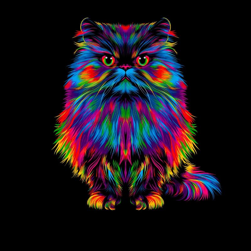 Himalayan Cat Popart