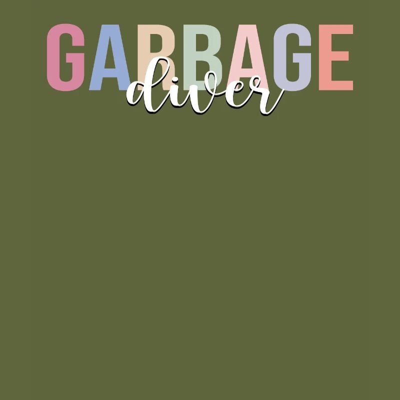 Garbage Diver Container Diving Garbage Collector