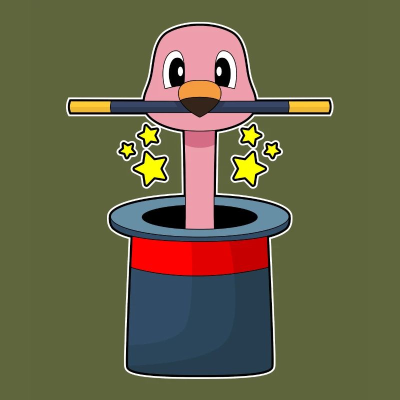 Flamingo Wizard Wand