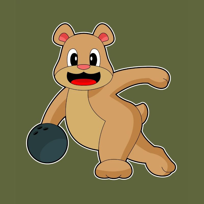 Bär Bowling Bowlingkugel