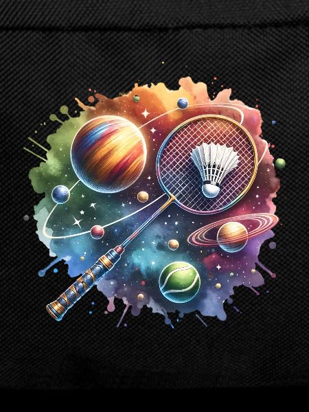 Cool badminton badminton design