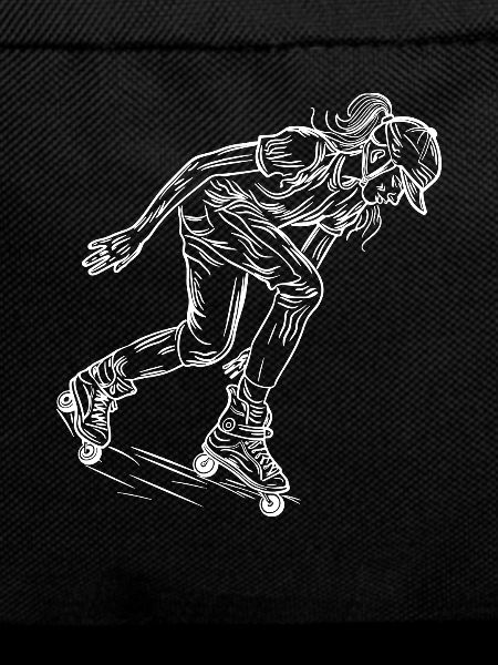 Roller Skate Girl Sketch