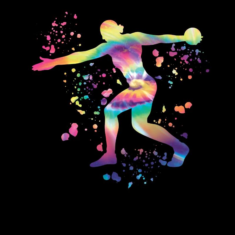 Diskuswerfer Colorsplash Diskuswurf