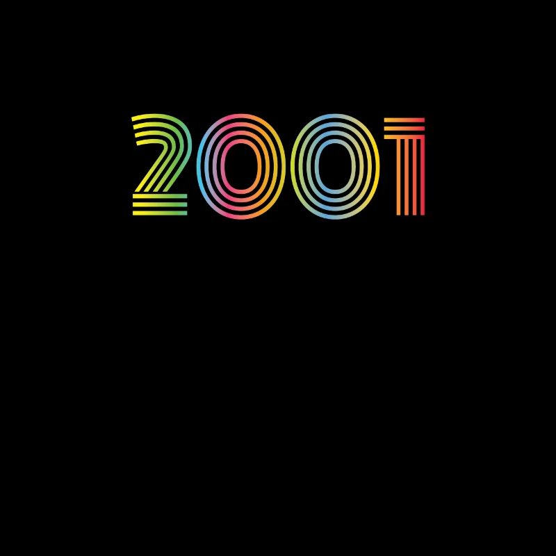 2001 Geburtstag Funky Year
