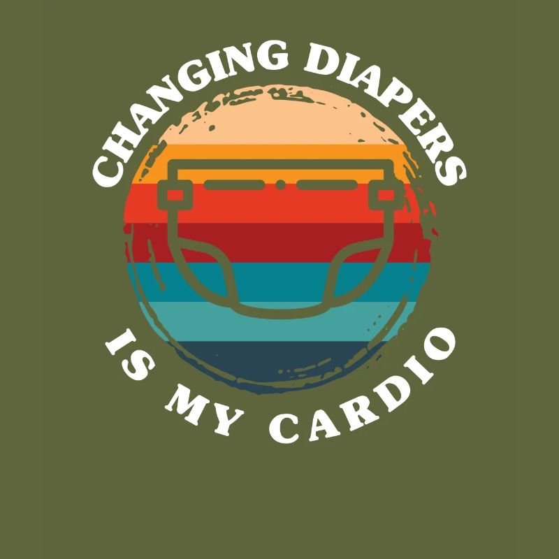 Changer les couches, c’est ma garderie cardio