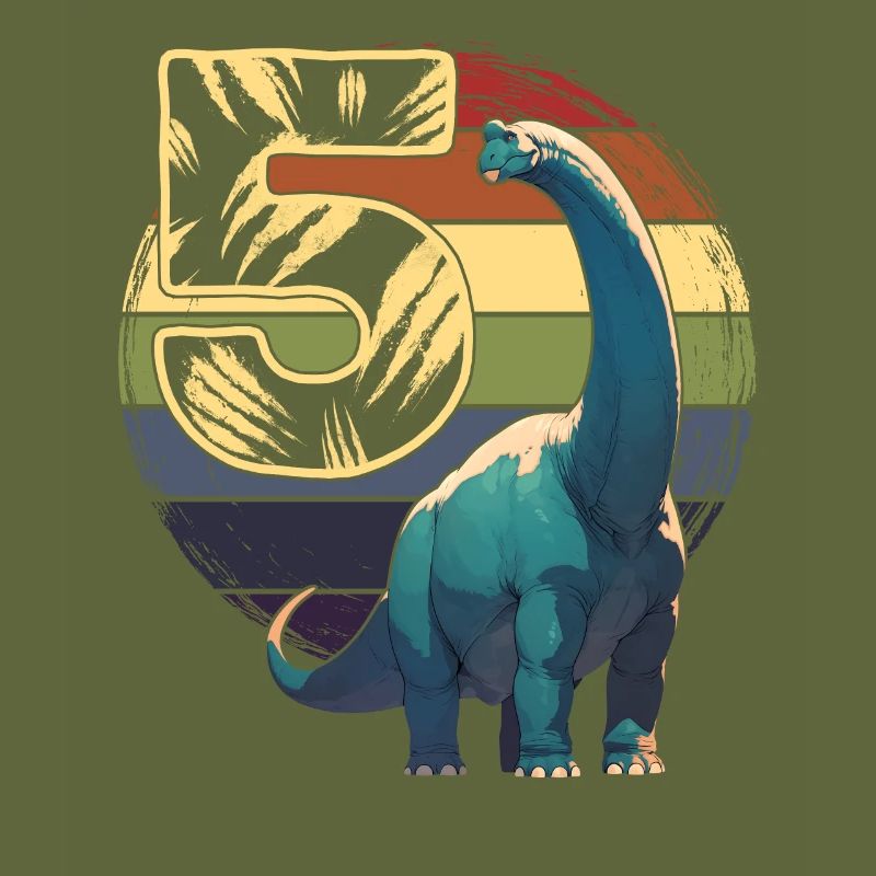 Brachiosaurus 5 ans 5e anniversaire