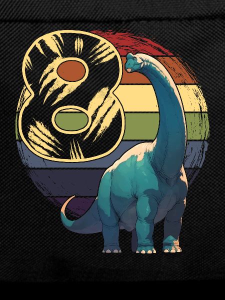 Brachiosaurus 8 Years 8th Birthday Gift