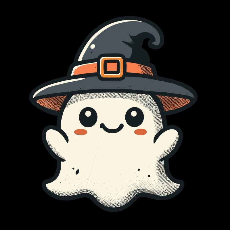 Funny Witch Ghost Spooky Party
