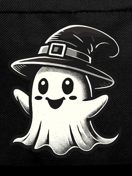 Funny Witch Ghost Spooky Party