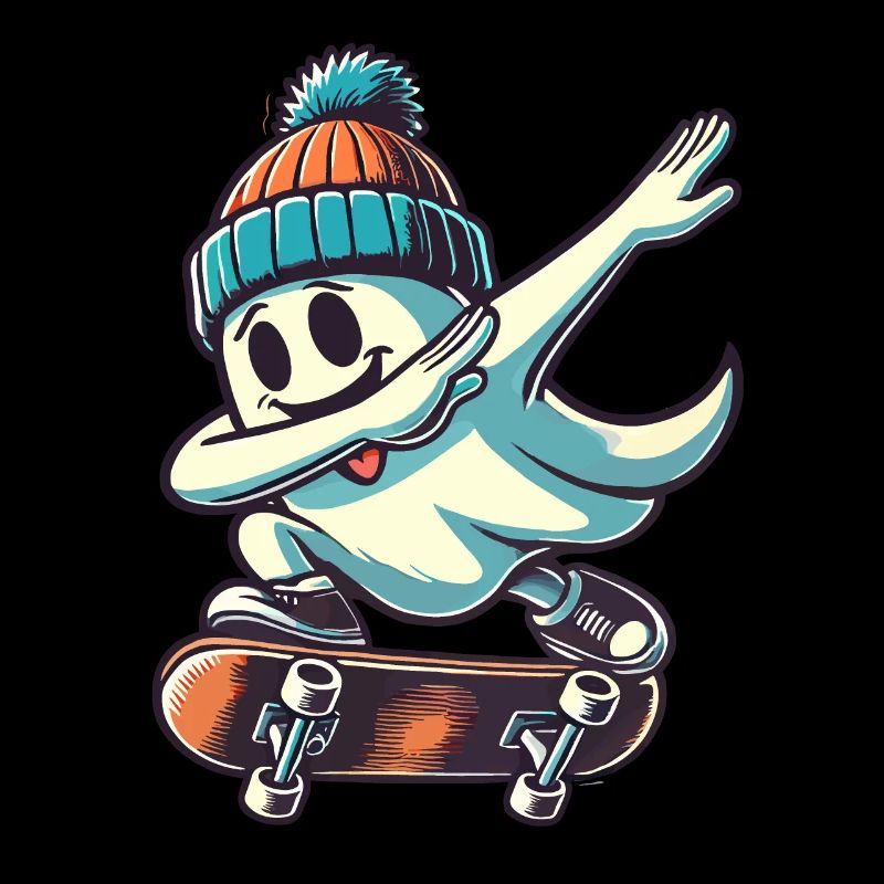 Skateboarding Dabbing Geist Skateboard Dab