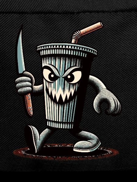 Scary Psycho Drinking Cup Drinks