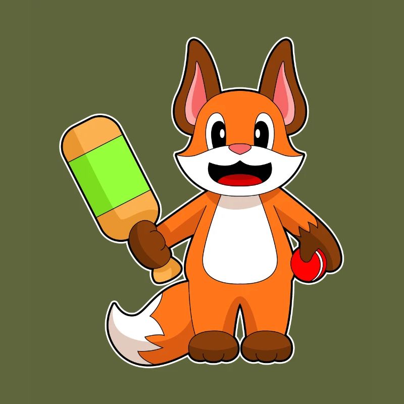 Fuchs Cricket Cricketschläger
