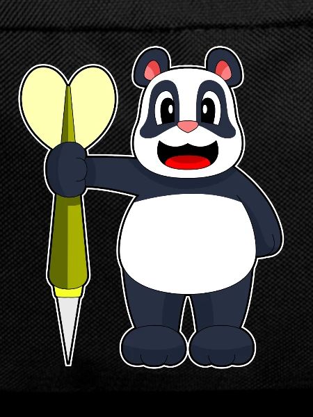 Panda Dart Dartpfeil