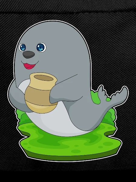 Seal Vase
