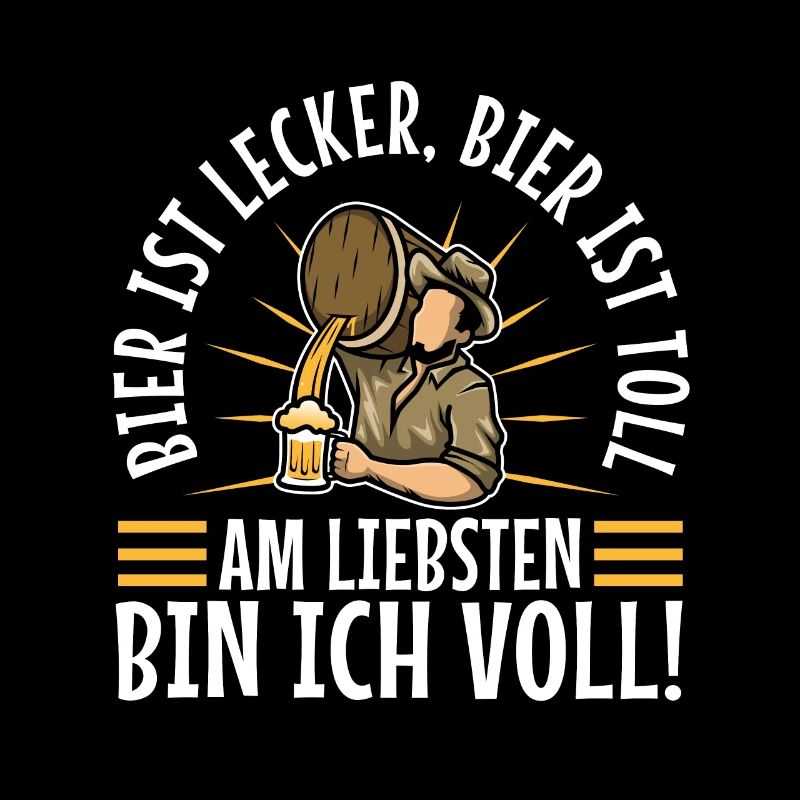 La bière est délicieuse, la bière est excellente, de préférence
