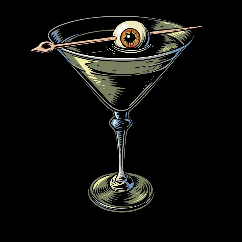 Esthétique Weirdcore Eyeball Cocktail Strangeco