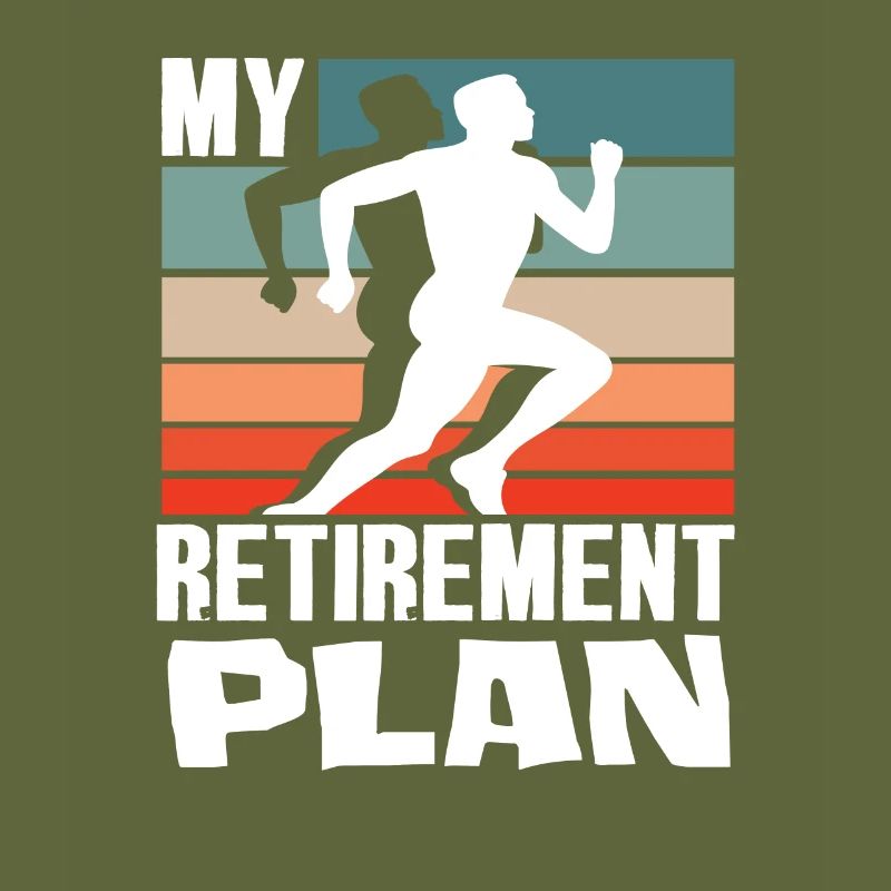 Mon plan de retraite Runner Silhouette