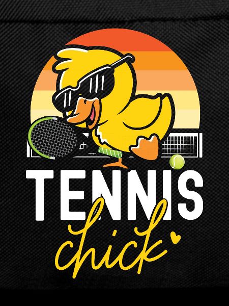 Funny Tennis Player Racket Chicken