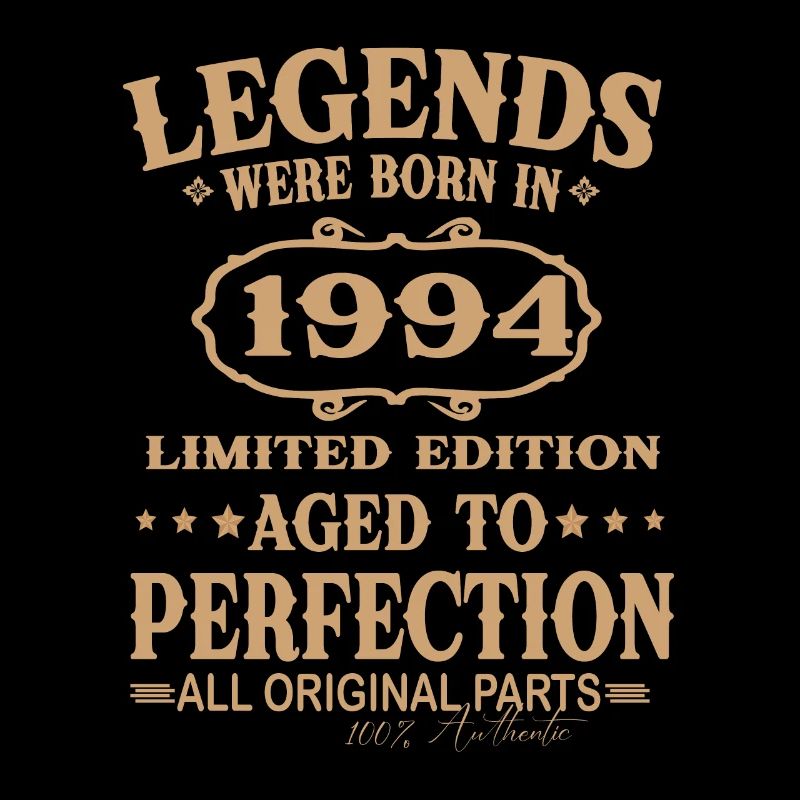 Legenden wurden 1994 geboren