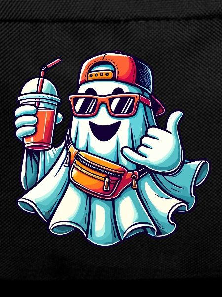 Boo-Jee Ghost Funny Fashionable Ghost