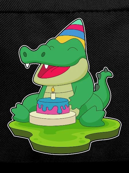 Crocodile Birthday Cake