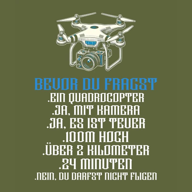 Drone Pilot Quadcopter Flying Quadcopter