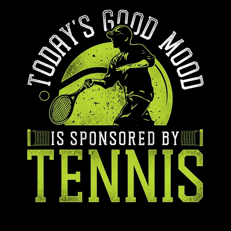 Funny Tennis Player Racket Today's