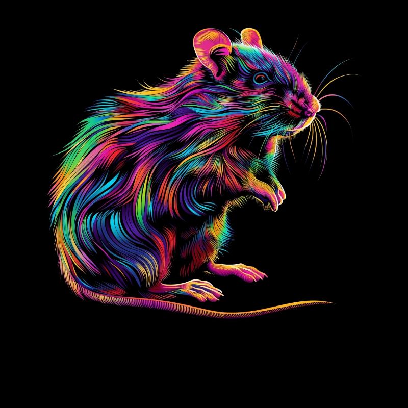 Rat Mouse Pop Art