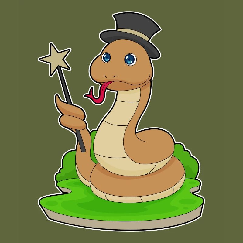 Snake Wizard Wand