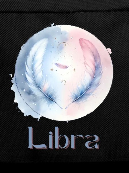 Elegantes Libra Sternzeichen Aquarell Geschenk