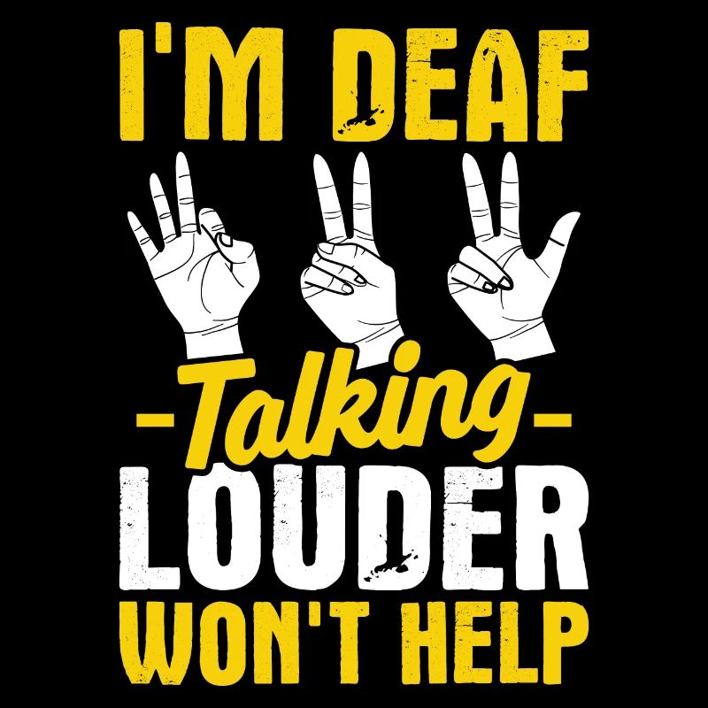 Deaf Pride ASL Gebärdensprache