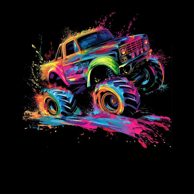 Mud Bogging Mudding Mud Racing 4 Wheel Monster Tru