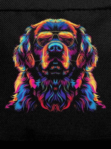 Newfoundland Dog Sunglasses Popart