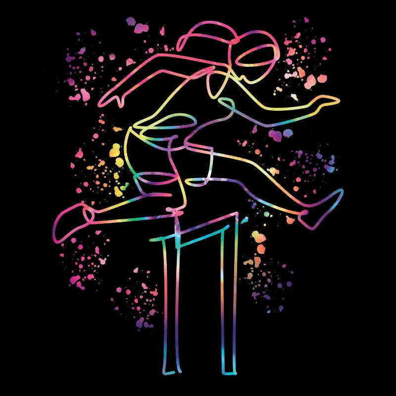 Hurdle Run Obstacle Course Kids Hurdle Run