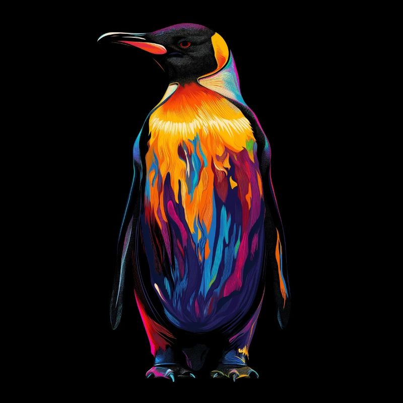 Penguin Flightless Bird Popart