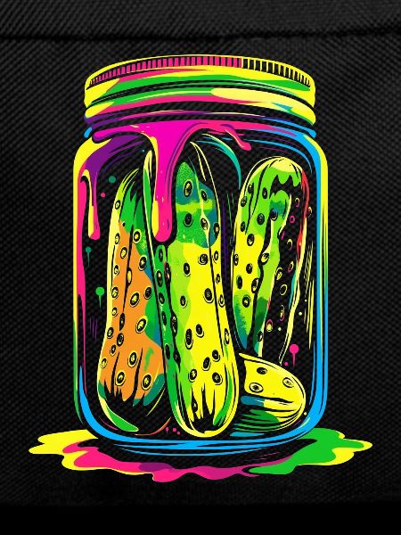 Cucumber Dill Jar Popart