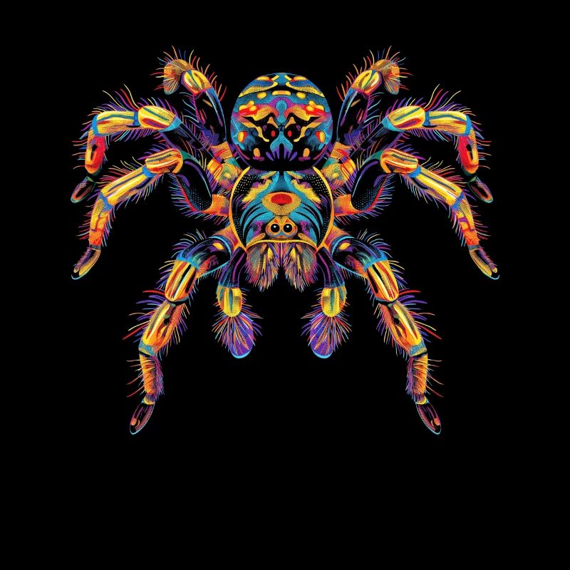 Tarentule Araignée Popart