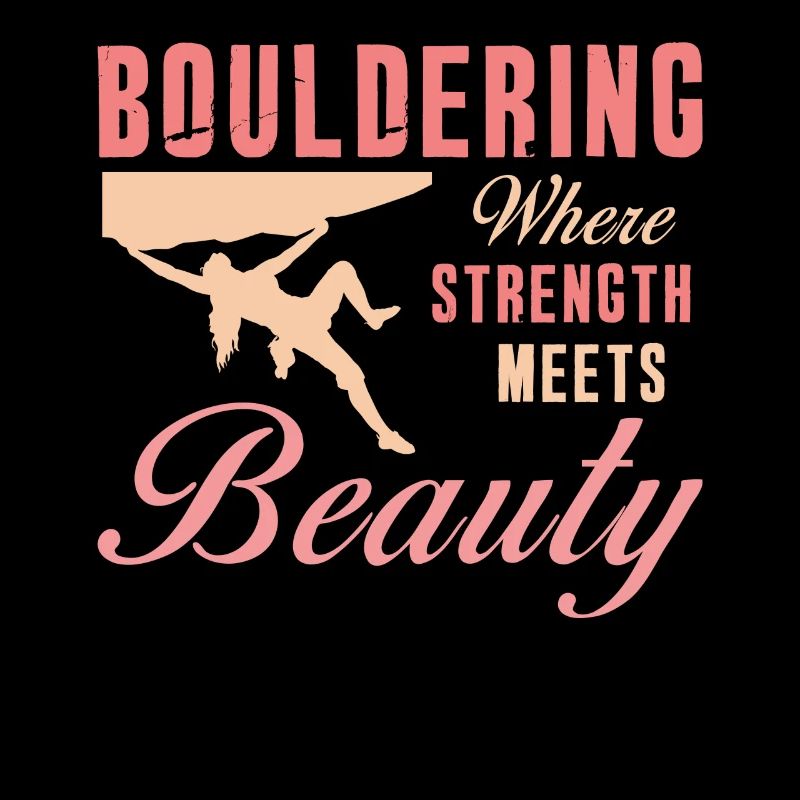 Bouldering Strength Meets Beauty Bouldering