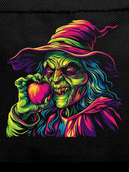 Witch Apple Halloween Spooky Popart