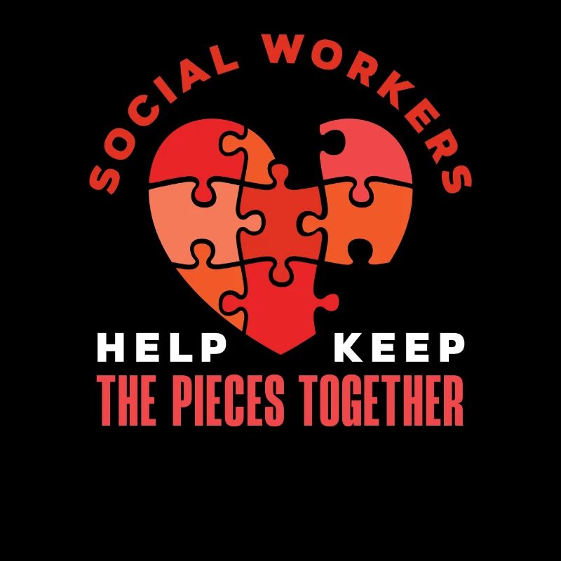 Social workers hold the pieces together