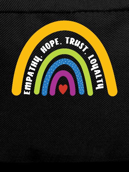 Empathy Hope Trust Loyalty Rainbow
